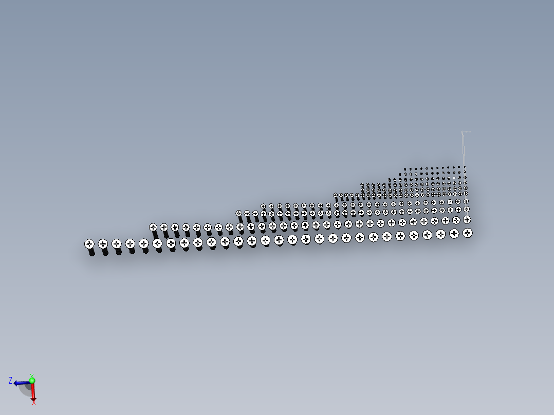 DIN 965 Ph螺栓全系列sw2021主视图