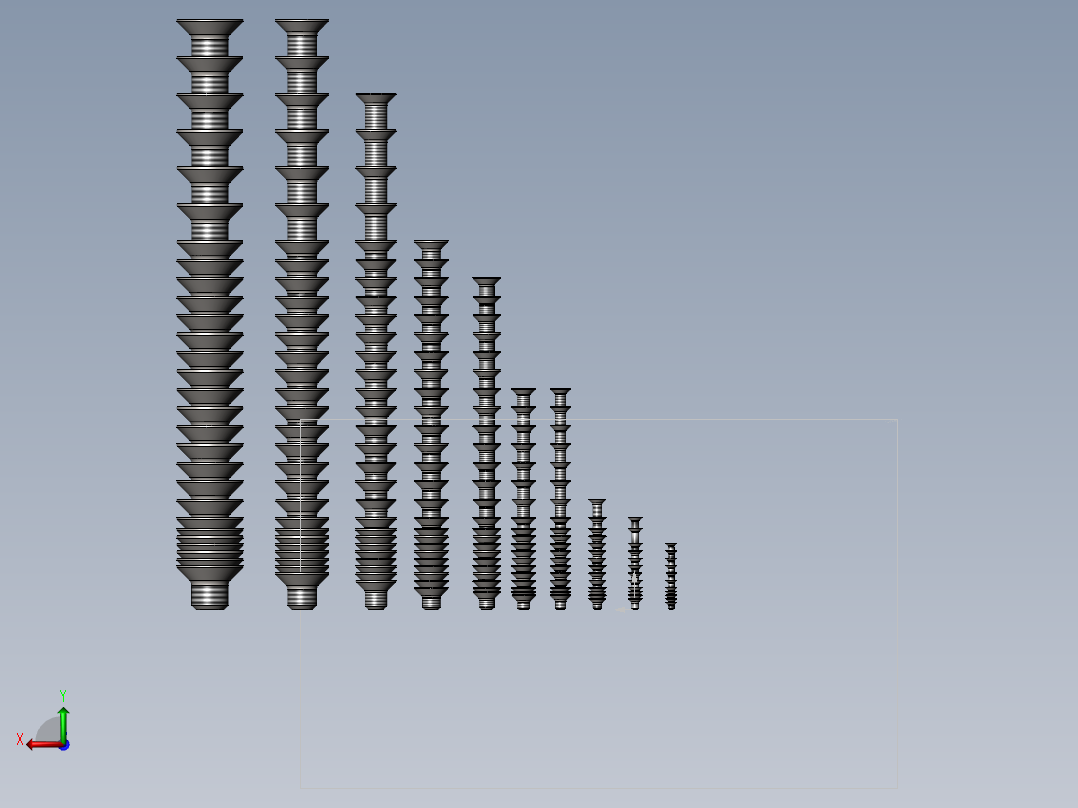 DIN 965 Ph螺栓全系列sw2021后视图
