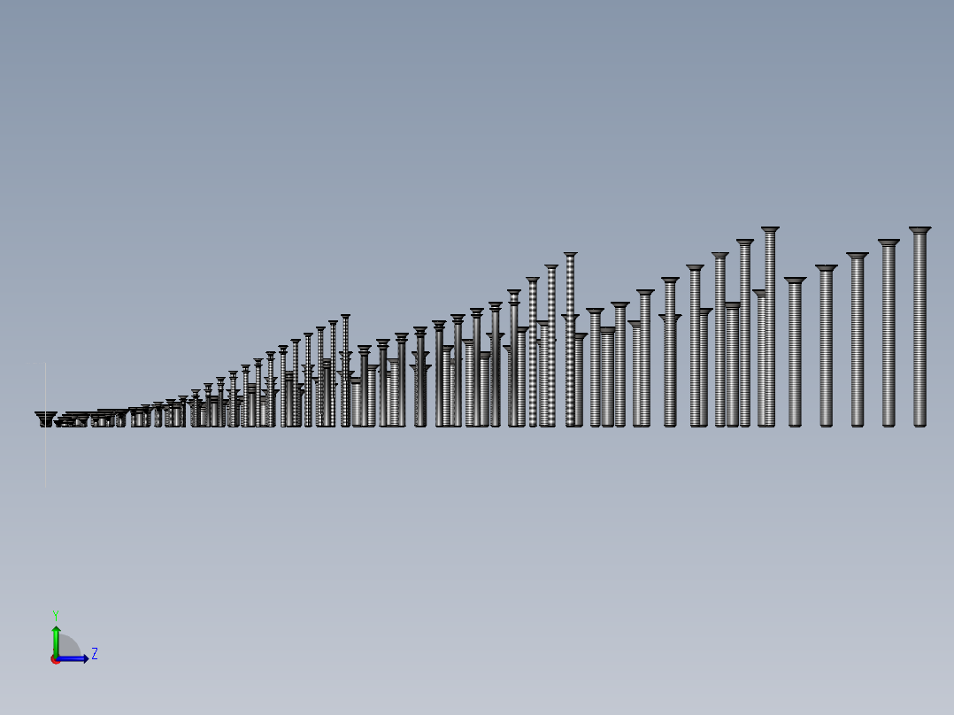 DIN 965 Ph螺栓全系列sw2021左视图