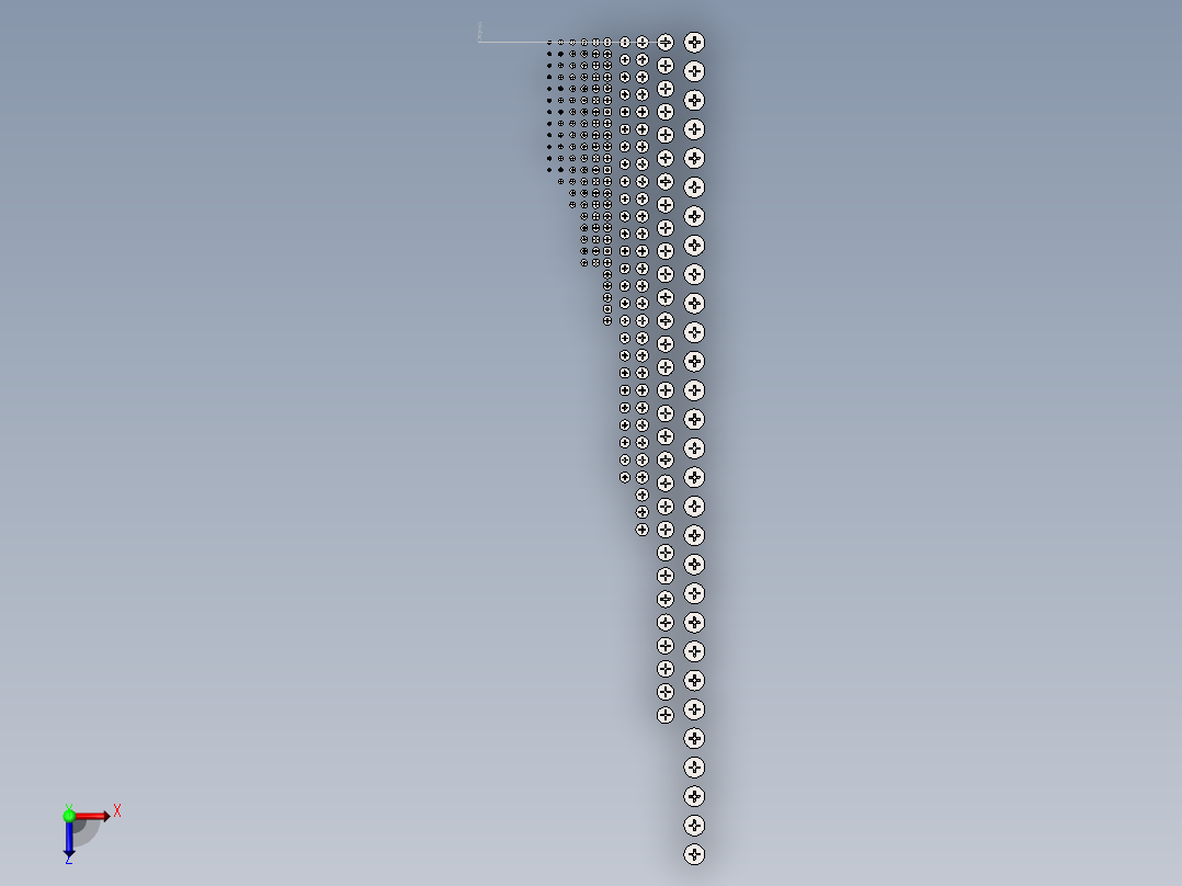 DIN 965 Ph螺栓全系列sw2021俯视图