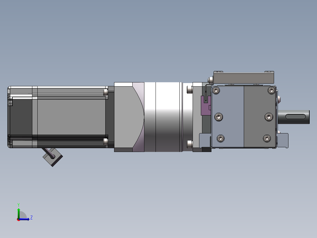 欧规同步带GTB85-CLT-750W左视图