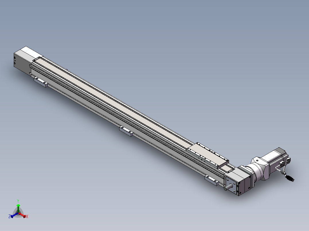 欧规同步带GTB85-CLT-750W正等轴测图