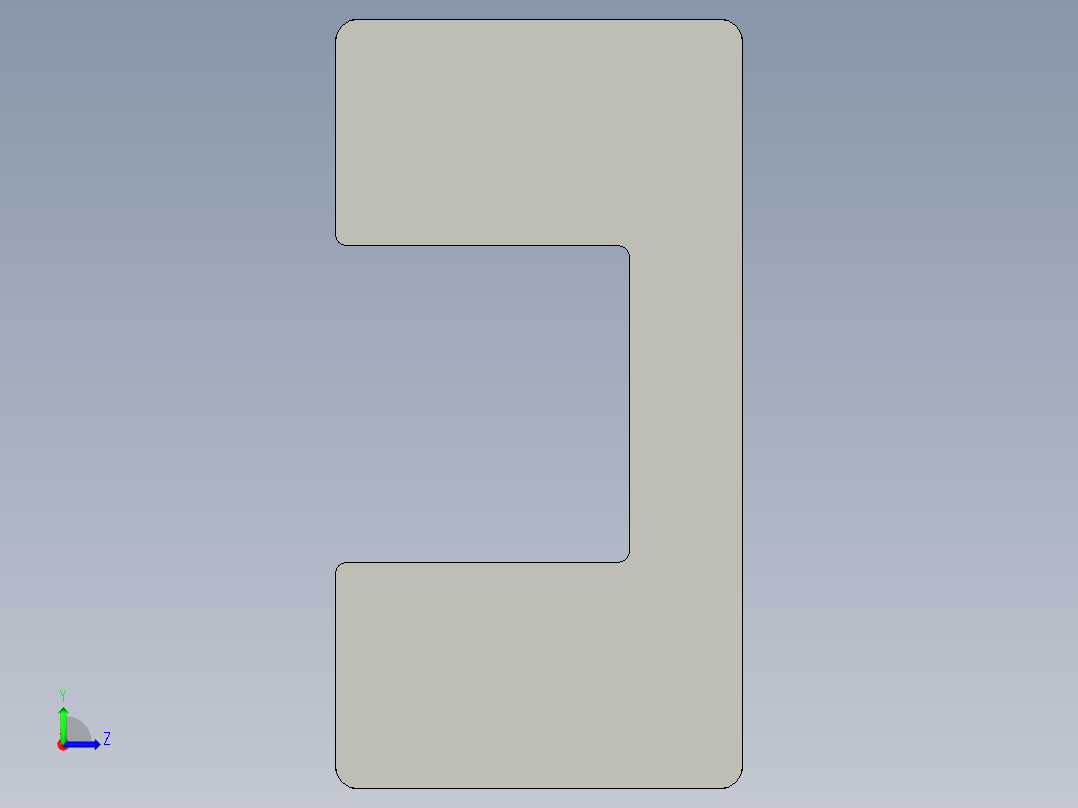 基恩士LS-5041base_kc图纸模型左视图