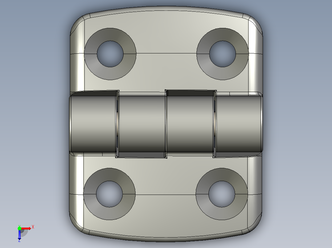型材-KJN 30-30 COMBI HINGE 095K3030F00俯视图