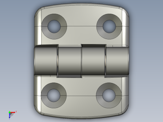 型材-KJN 30-30 COMBI HINGE 095K3030F00俯视缩略图