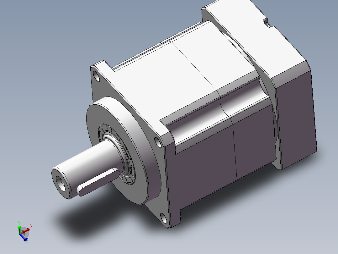行星减速机60法兰减速机 FAB060D-L1-S2-P2-14-50-70-M4-34