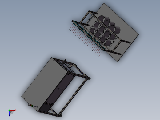 自动化扭线机、铜线扭麻花设备俯视缩略图