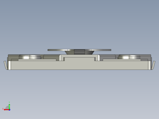 14毫米方形SMD轻触开关后视缩略图