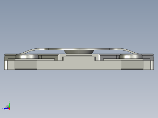 14毫米方形SMD轻触开关右视缩略图