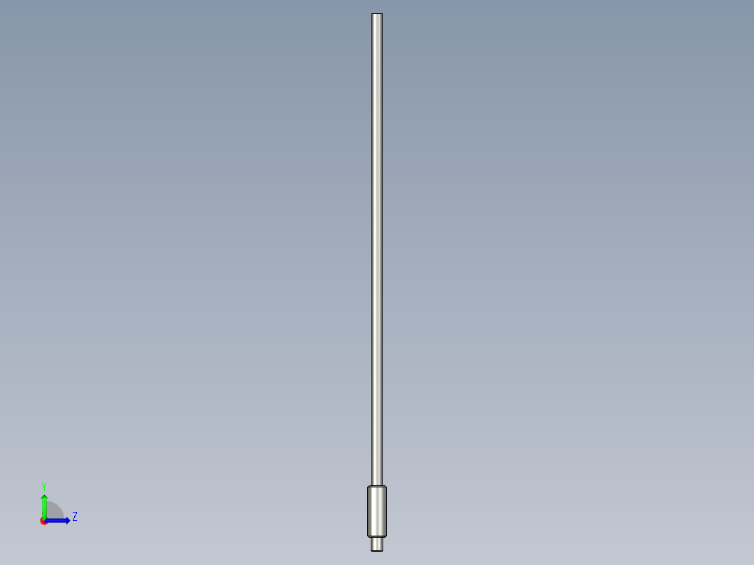 基恩士FU-77Vcore_kc图纸模型左视图