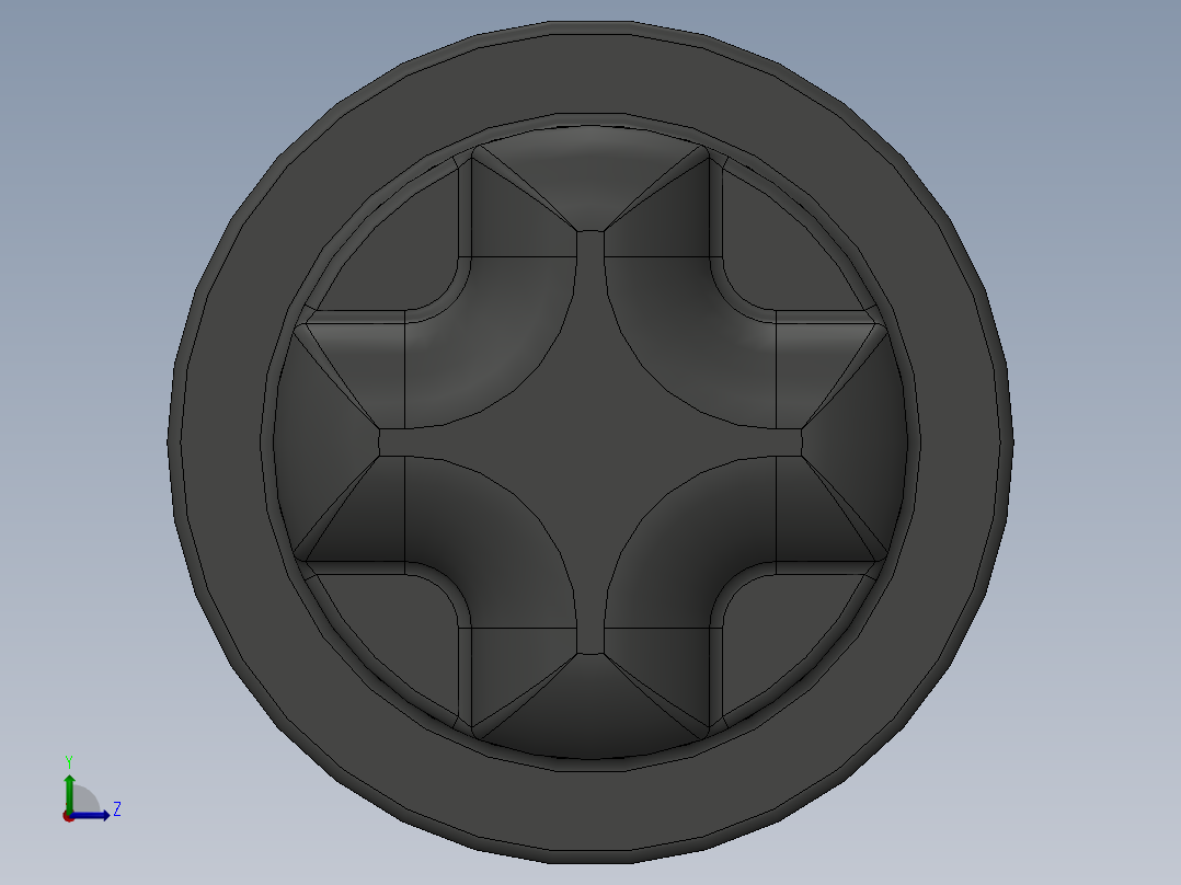 乐高机械组车桥-32209 OldDkGray Technic Axle 5.5 with Stop左视图