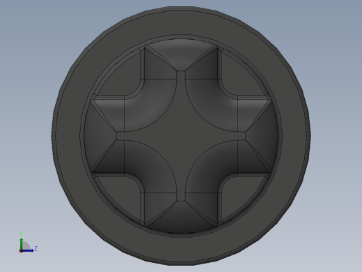 乐高机械组车桥-32209 OldDkGray Technic Axle 5.5 with Stop左视缩略图