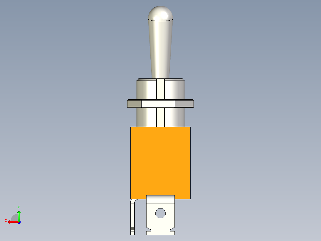 拨动开关E-TEN1121 15A 250V后视图