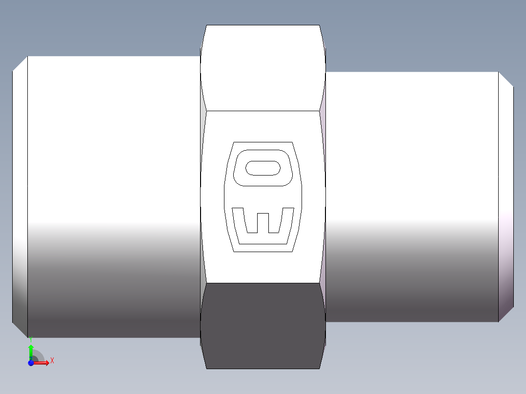 直通变径-GR、1D-16-18前视图