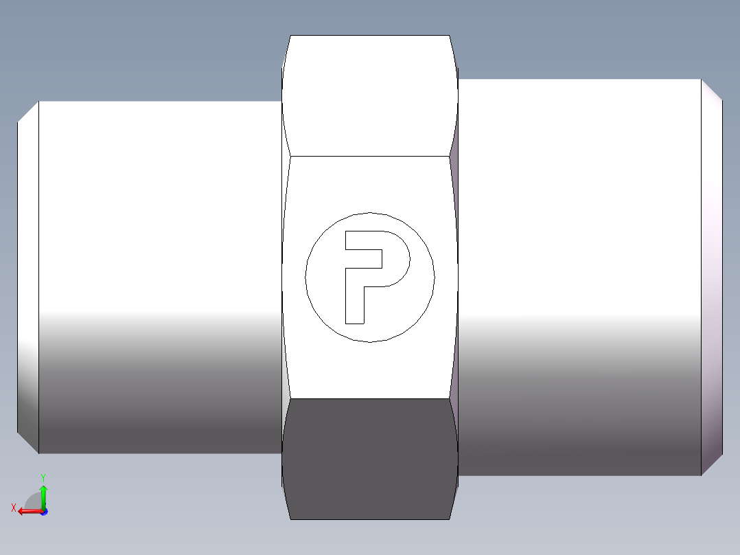 直通变径-GR、1D-16-18后视图