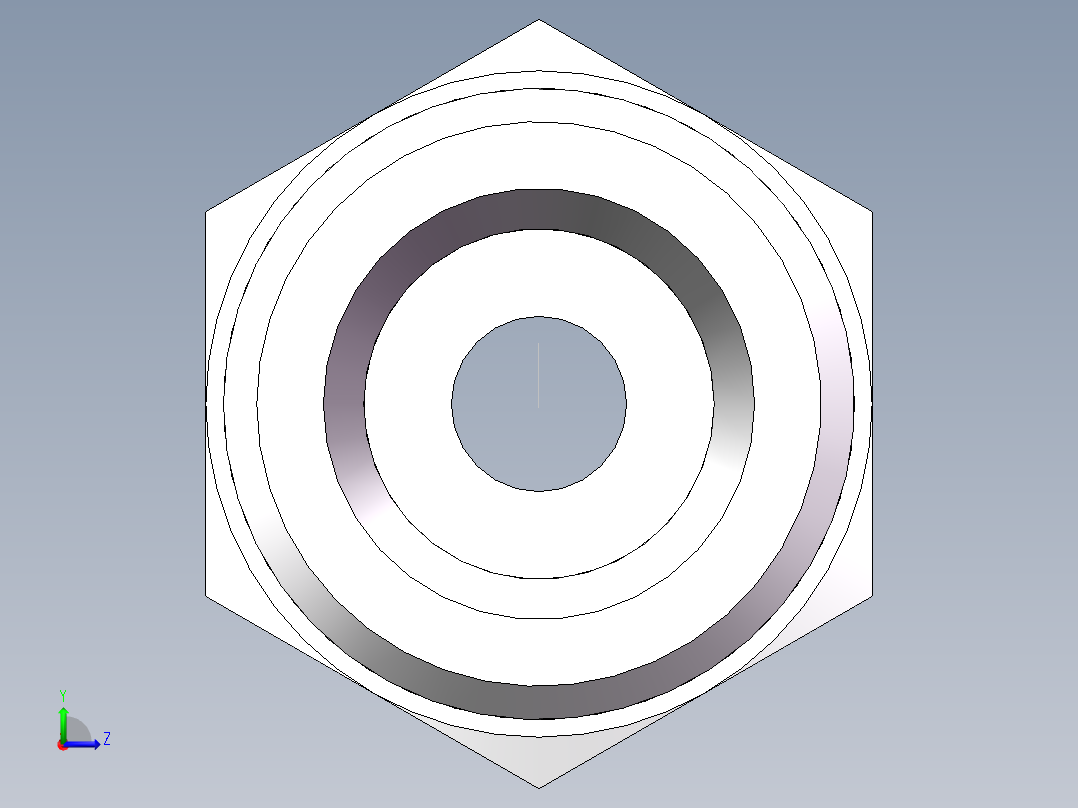 直通变径-GR、1D-16-18左视图
