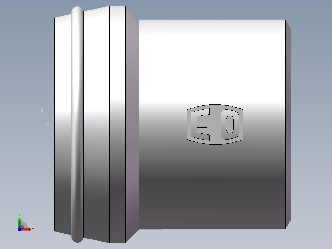 90度焊接接头、SKA42X4前视图