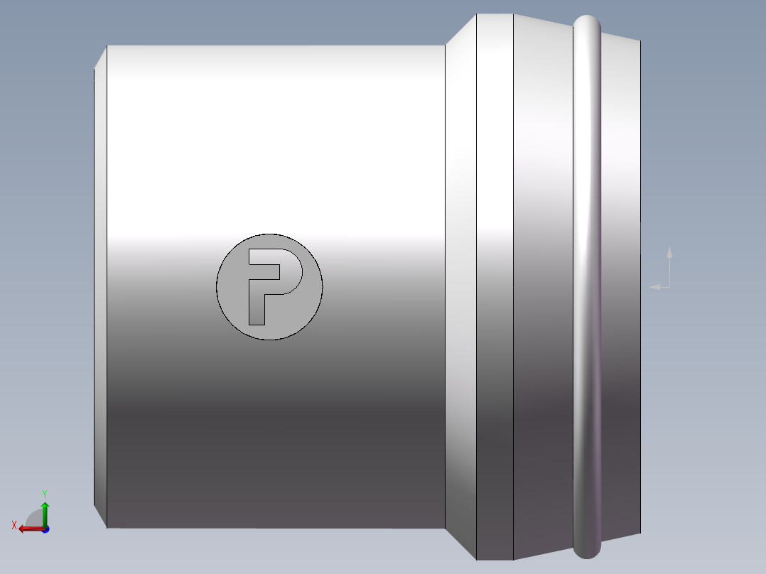 90度焊接接头、SKA42X4后视图