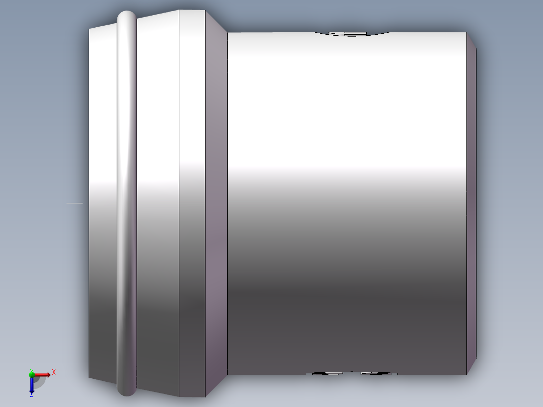 90度焊接接头、SKA42X4俯视图