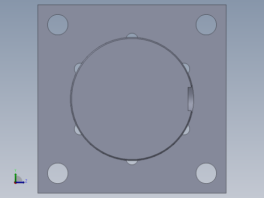 磨机型液压缸（前法兰固定）63x40x1300mm左视缩略图