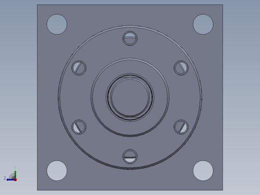 磨机型液压缸（前法兰固定）63x40x1300mm右视缩略图
