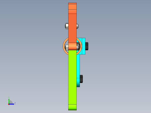 长柄剪枝器左视缩略图