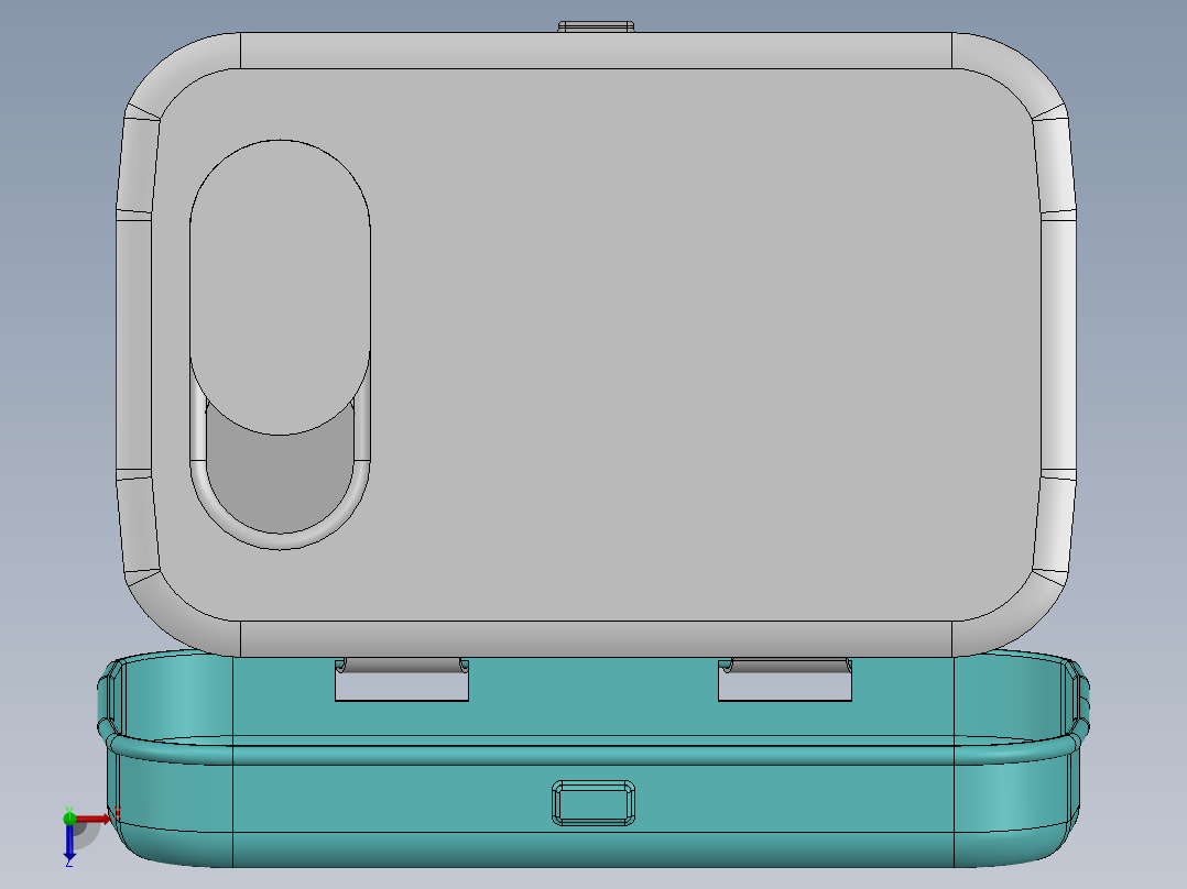 薄荷糖罐俯视图