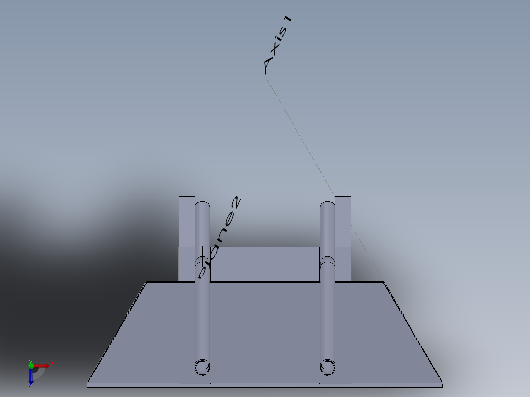 珊瑚礁（截面）- 公制俯视图