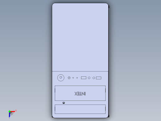 cpu机柜盖11俯视缩略图