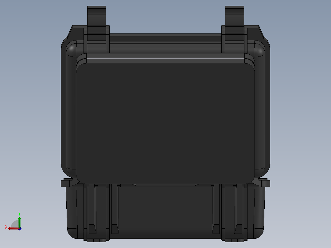HYDAC液压蓄能器锁箱后视图