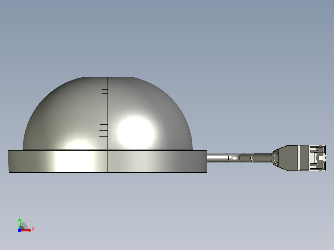 CST-DS80-简易3D图前视图