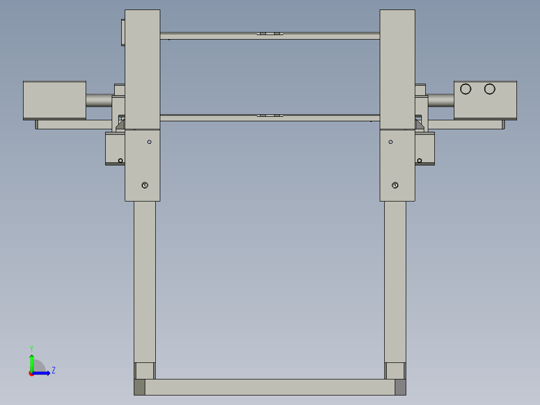 料盘流道左视图