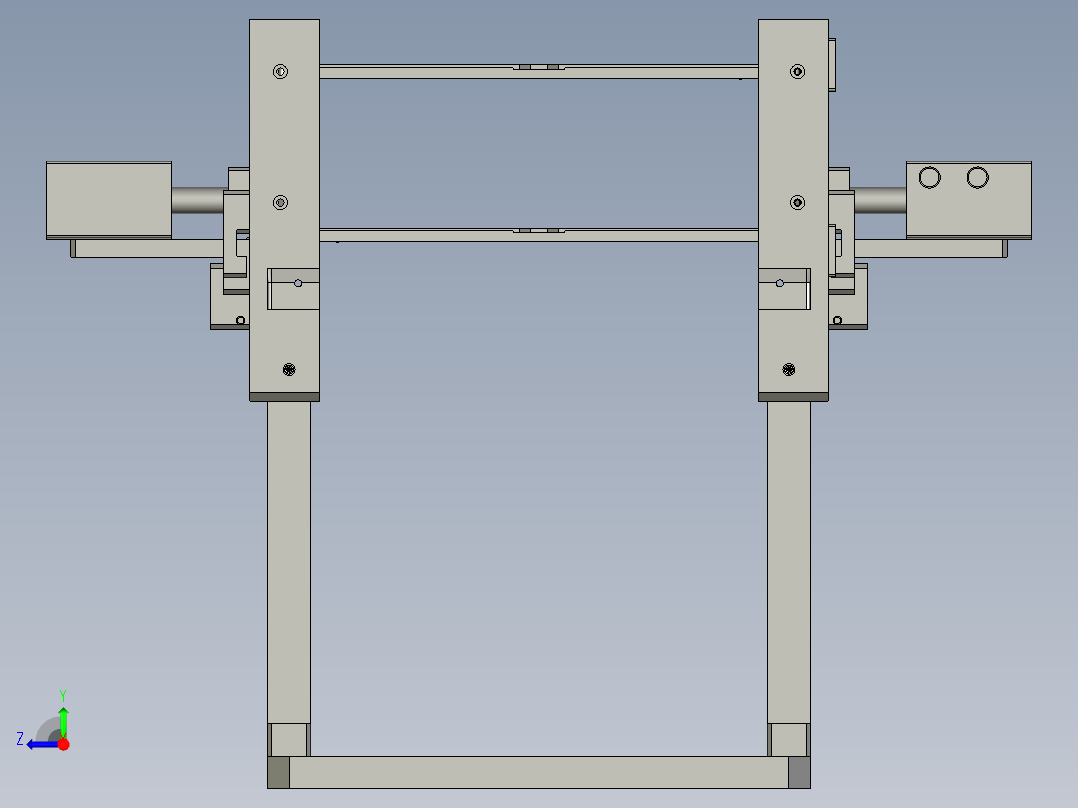 料盘流道右视图