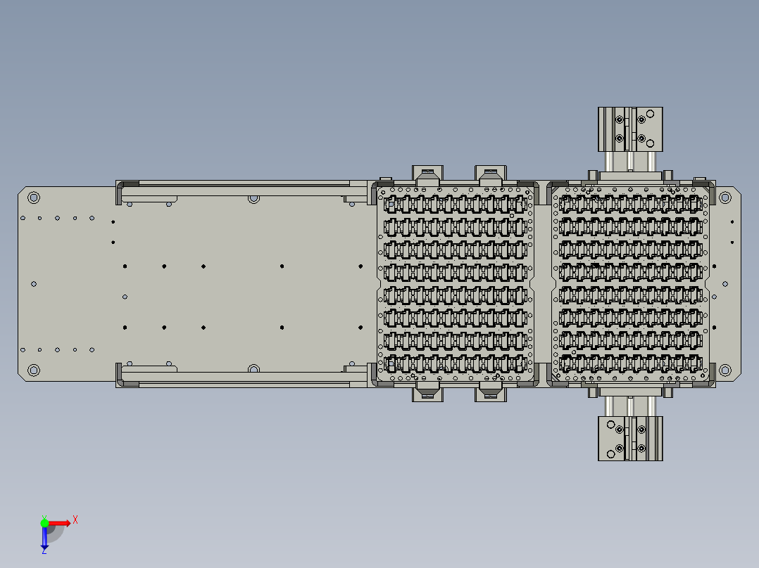 料盘流道俯视图