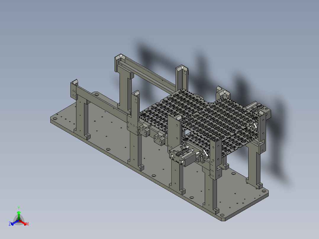 料盘流道正等轴测图