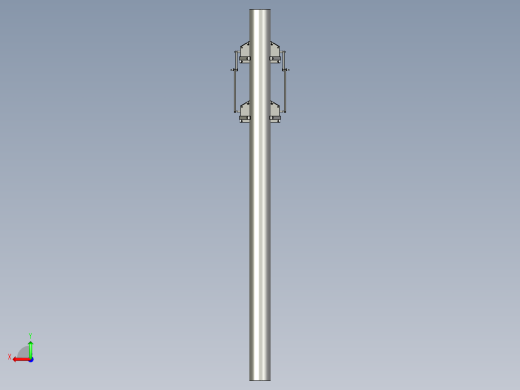 电力系统高空作业爬杆机器人后视缩略图