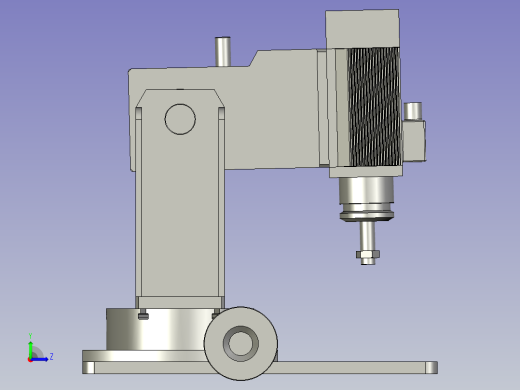 打磨功能装配体左视缩略图
