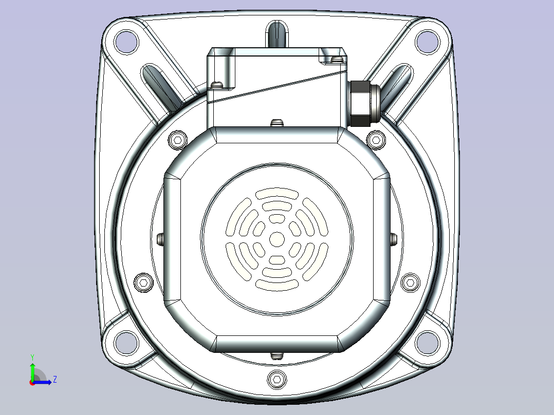 JSCC变频减速电机 f370v03-L左视图