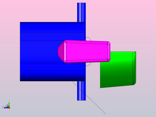 一级方程式单体壳式 3D 设计右视缩略图