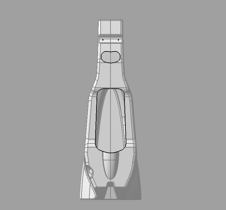 一级方程式单体壳式 3D 设计