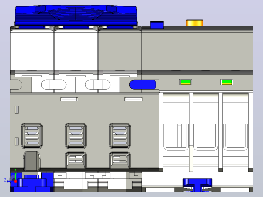 NB7LE-63&amp;3P&amp;剩余电流动作断路器三维模型202307右视缩略图