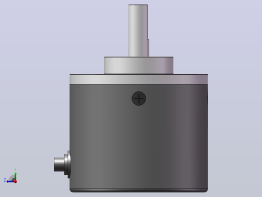 G40S系列[G40S系列-A型安装-轴径6]旋转编码器右视缩略图