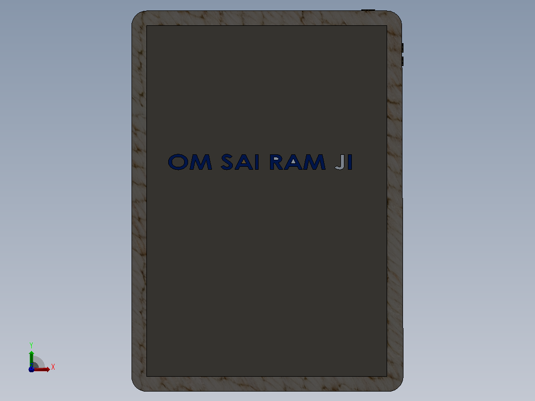 I Pad Pro前视图
