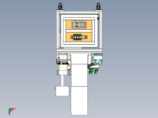 自动电子伺服压力机俯视缩略图
