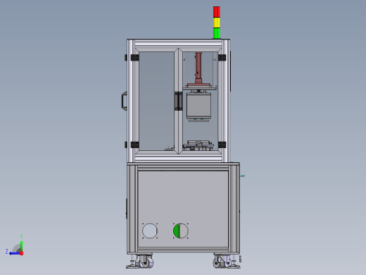 ANQU磁铁检测机sw17可编辑左视缩略图