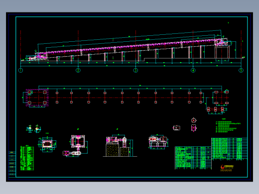 XGZ-08铸石砌板散料刮板输送机全套图