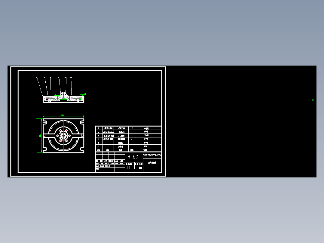 制定法兰盘零件(图5-21)的加工工艺,设计钻6xΦ8.5孔的钻床夹具