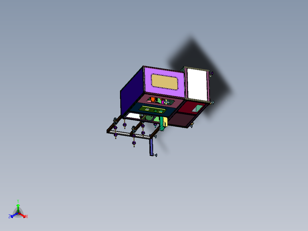 3D透气口罩热压成型机