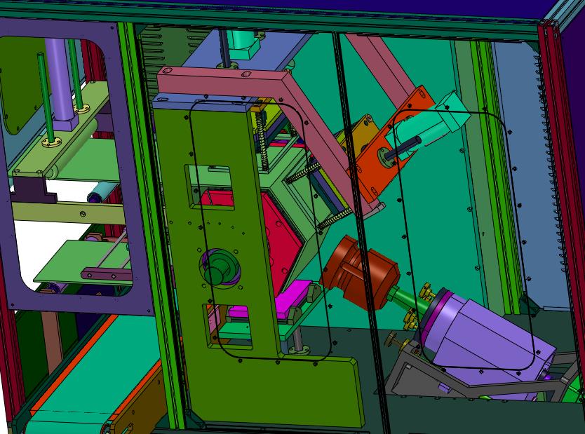3D透气口罩热压成型机