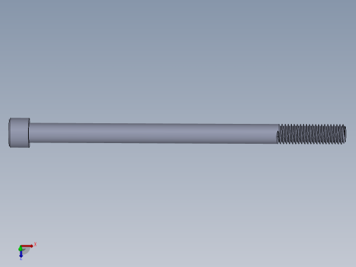 粗螺纹 SHCS 螺钉-SHCS 0.5.x13x8.SLDPRT